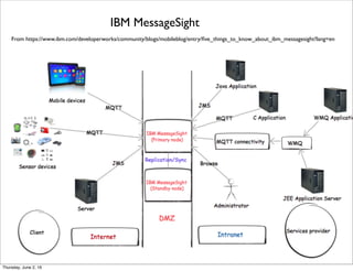From http://www.eeml.org/
Extended Environments Markup Language (EEML)
EEML is a markup language that describes the data output of sensors and
actuators, often in an architectural context but also in interactive
environments, interface devices and even Second Life objects. Crucially,
EEML supports the addition of context or "meta-data" about where the
data came from. This is meaningful both to machines and humans when
searching for data streams that they particularly need without knowing the
exact details of the source. It is also important for those wishing to make
spontaneous or previously unplanned connections between data streams
from different sources with common contexts.
So that everyone talks the same EEML 'language', a schema has been
written in XML for formatting data streams from sensors and devices. This
provides a simple yet sophisticated structure for formatting environmental
data, in the widest sense possible. The source that EEML is designed to
support is data from sensors and devices deployed in the environment. The
term "environment" encompasses both the physical world of, for example
an office, your home or studio as well as the virtual world of, for example
Second Life. EEML is designed to be extensible to support on-going
development of environments that EEML's designers did not initially
envisage.
Thursday, July 21, 16
 