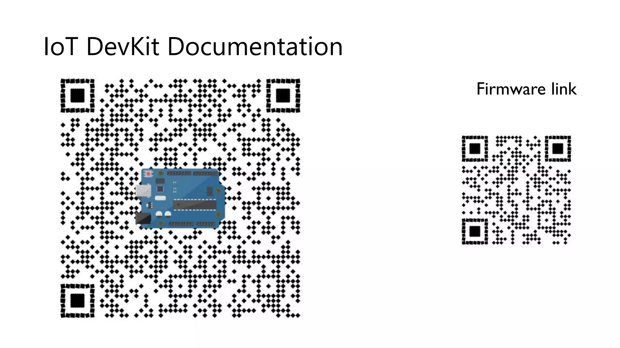 Firmware link
IoT DevKit Documentation
 
