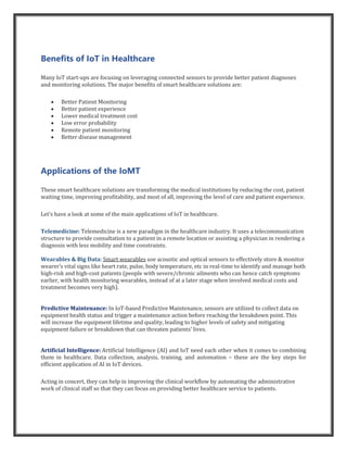 IoT in Healthcare: How Internet of Things (IoT) is Revolutionizing the ...