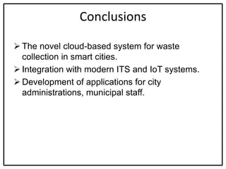 IoT Based Garbage Monitoring System ppt | PPTX
