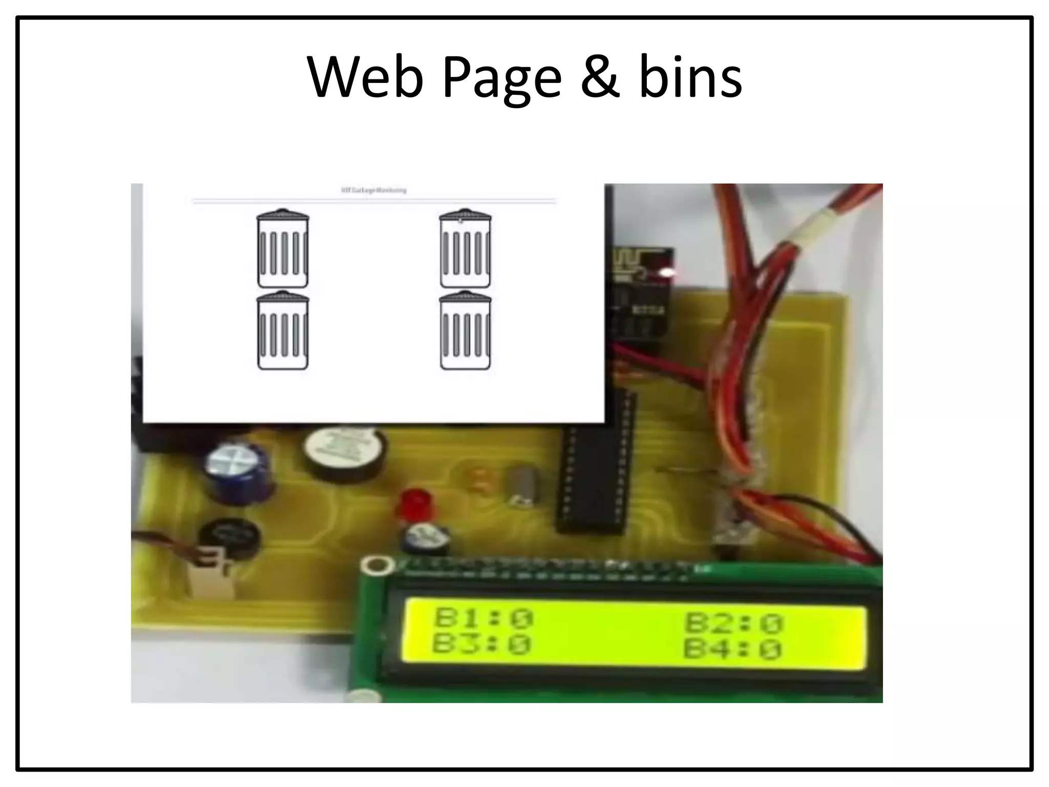 Web Page & bins
 