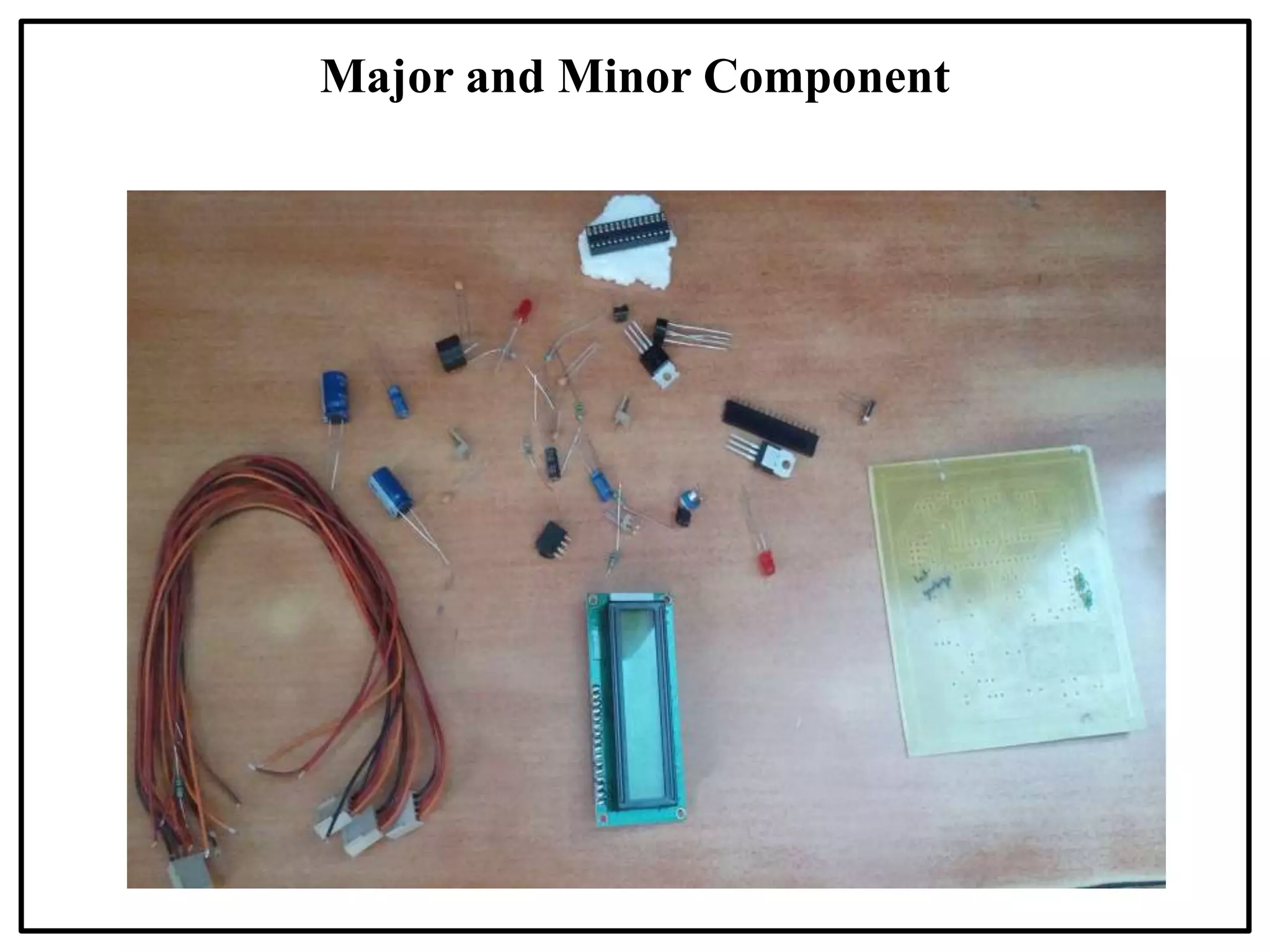 Major and Minor Component
 