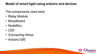 Control Bulb using SmartPhone IOT .pptx