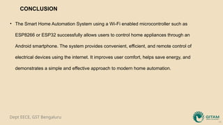 Smart Home Automation Using IoT and Wi-Fi Enabled Microcontrollers for ...