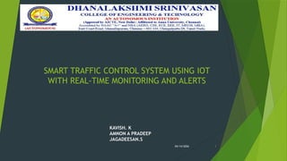Smart Traffic Control System Using IoT for Real-Time Monitoring and ...