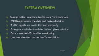 Smart Traffic Control System Using IoT for Real-Time Monitoring and ...