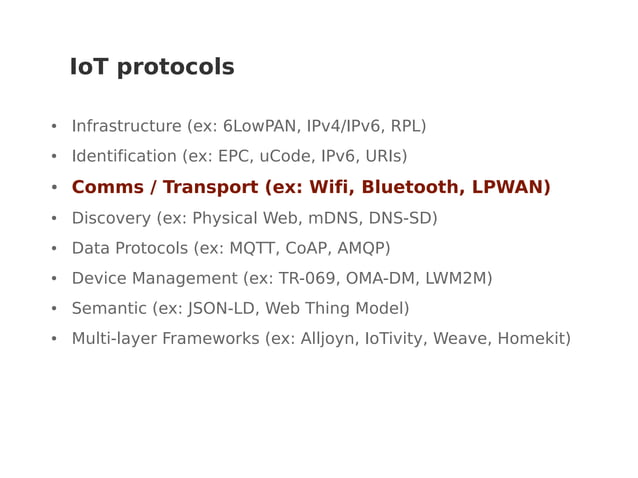 IoT transport protocols | PPT
