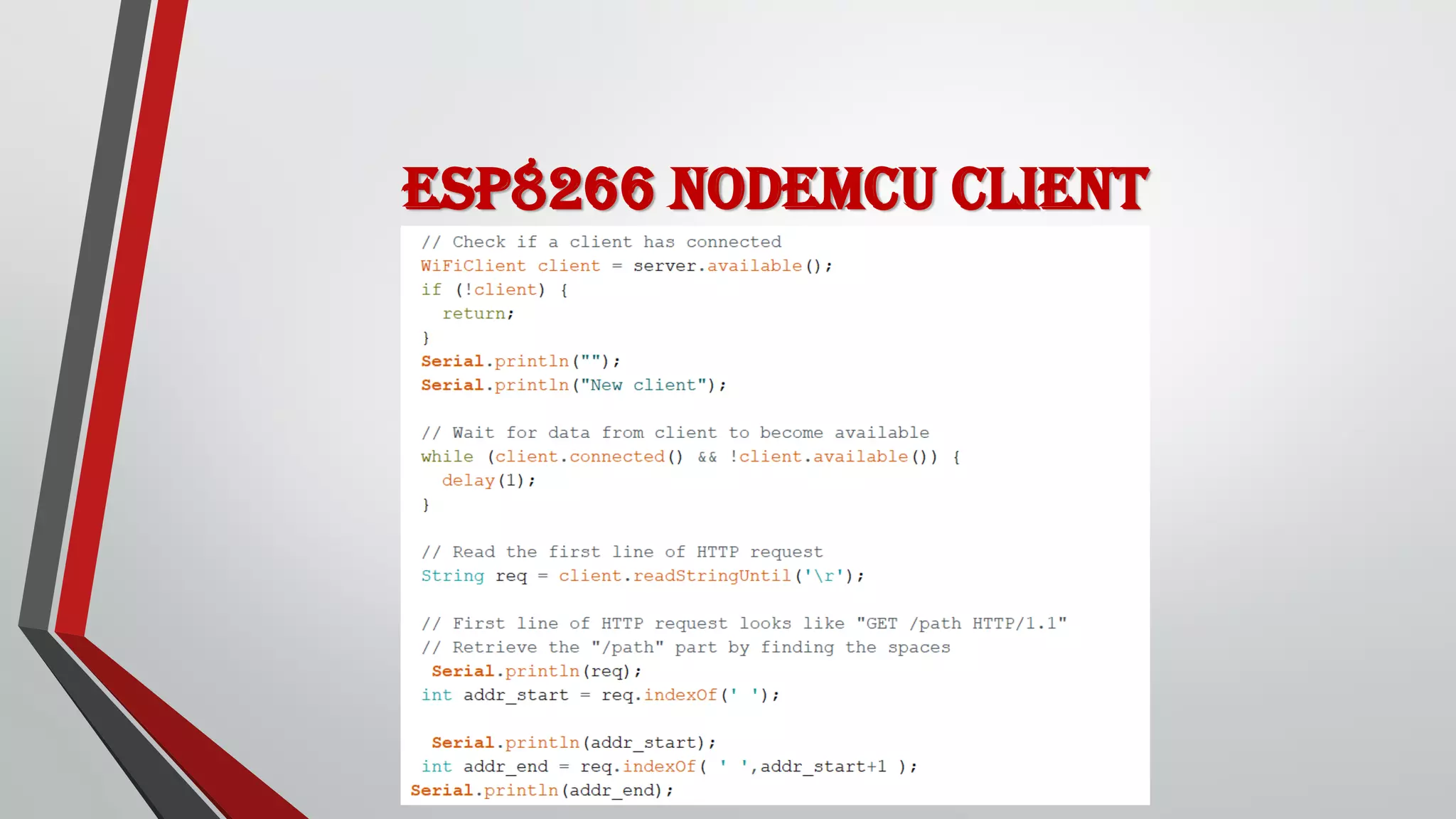 ESP8266 NodeMCU client