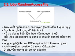 IO trong Java | PPT