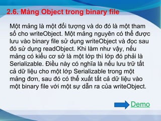 IO trong Java | PPT