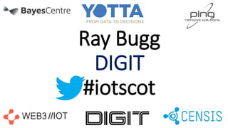 Ray Bugg
DIGIT
#iotscot
 