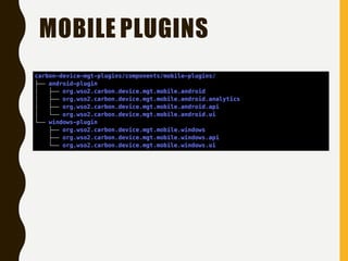 MOBILE PLUGINS
 