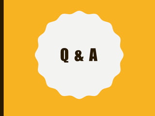 Q & A
 