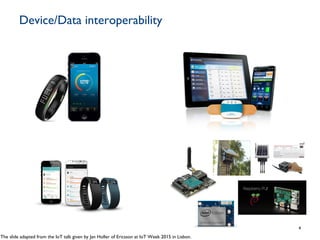 Semantic technologies for the Internet of Things | PPT