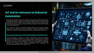 IoT Services are Transforming Industrial Automation in 2024 | PPTX