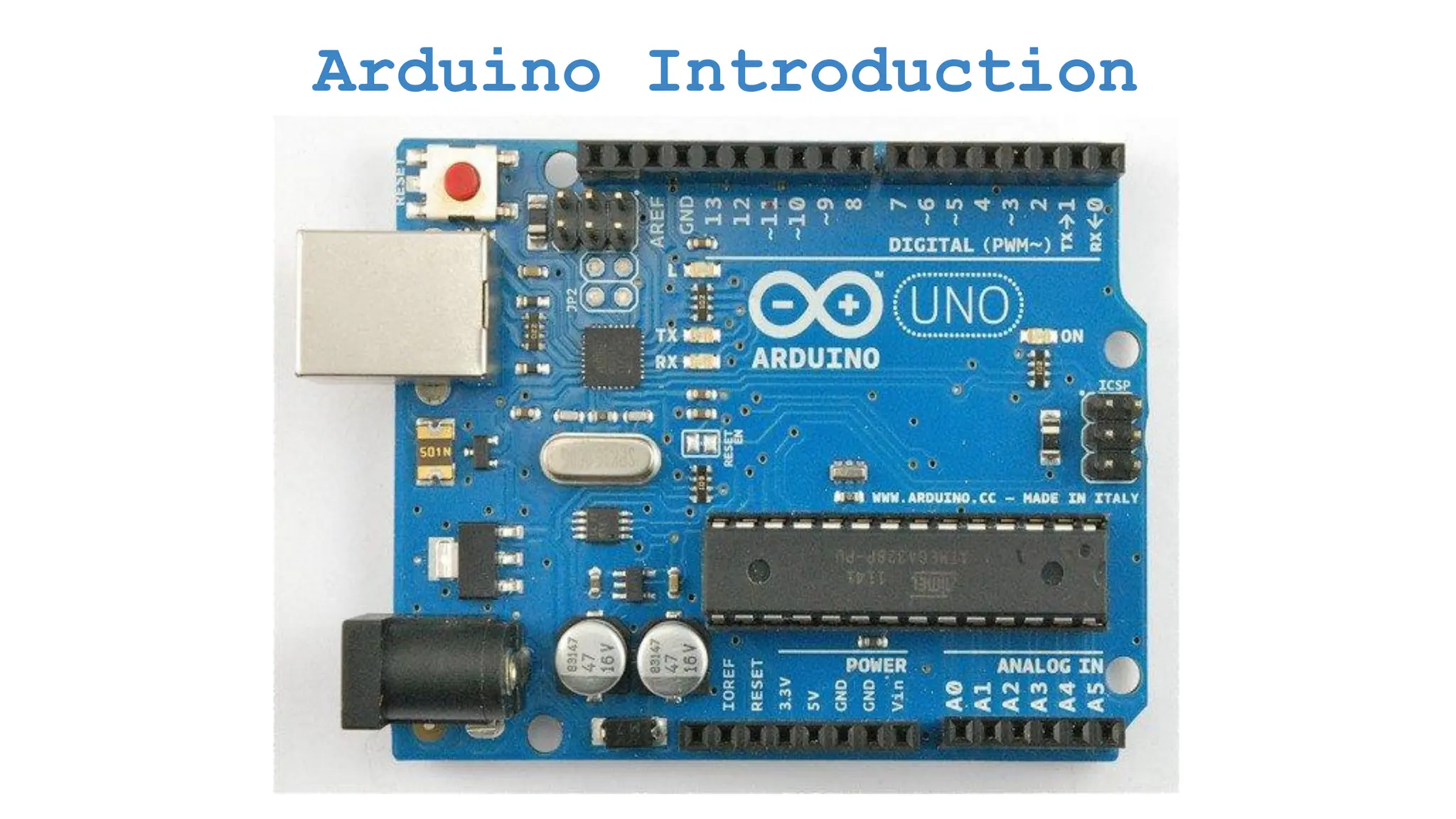 Arduino Introduction 