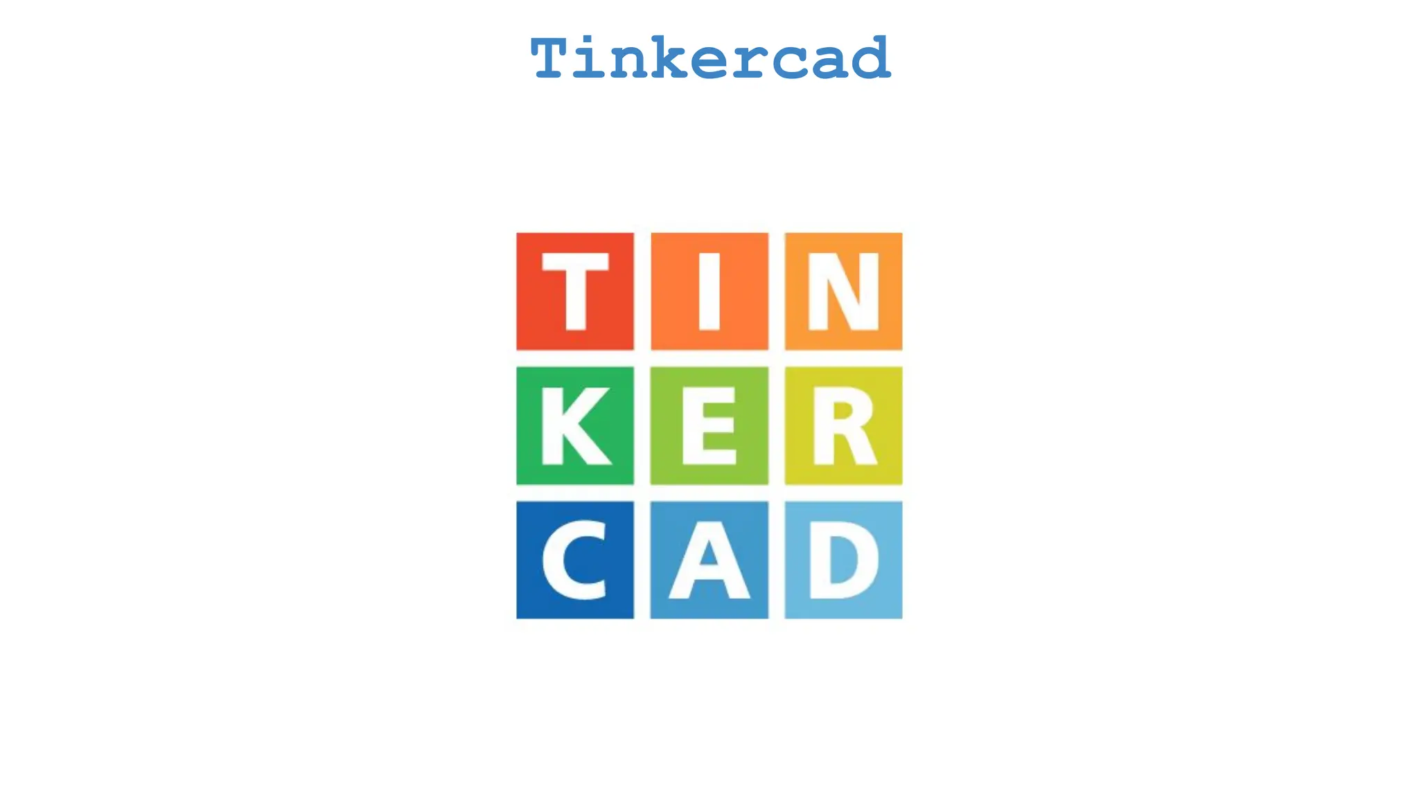 Tinkercad 