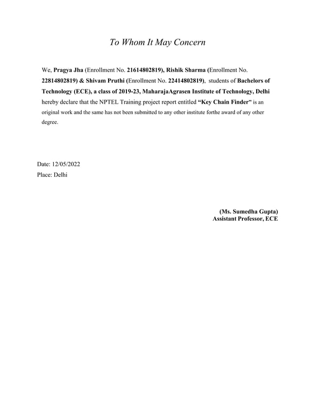 IoT Smart keychain finder project PDF