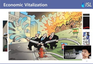 Economic Vitalization 
2008년 글로벌 금융위기 
22  