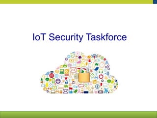 1
IoT Security Taskforce
 