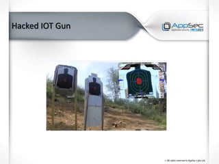 Hacked IOT Gun
 