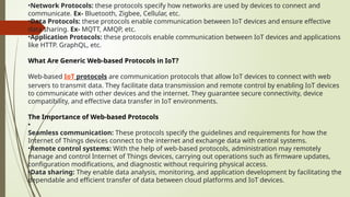 Web Based Protocol IOT transport methods.pptx web based protocol and Scada | PPTX
