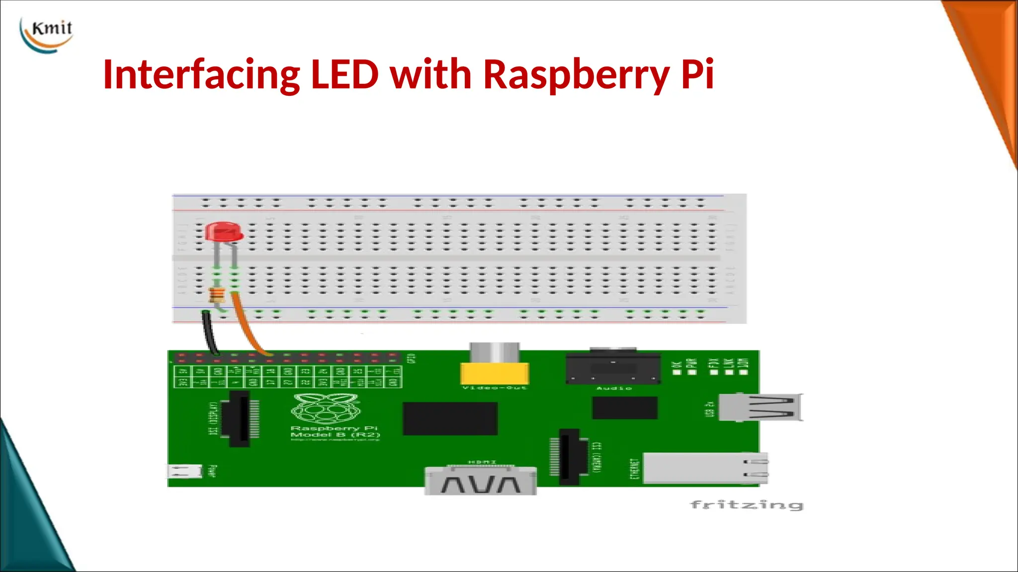 Interfacing LED with Raspberry Pi
 