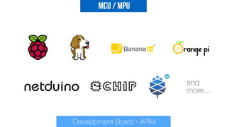 MCU / MPU
Development Board - Intel
 