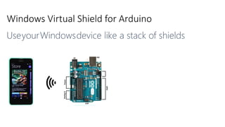 Windows Virtual Shield for Arduino
 