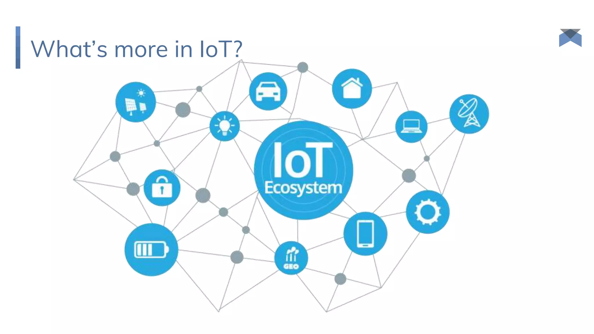 What’s more in IoT?
 