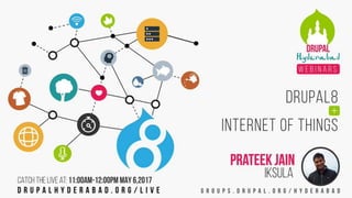 Internet (Intelligence)
Of Things
With Drupal
 