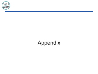 Appendix
 