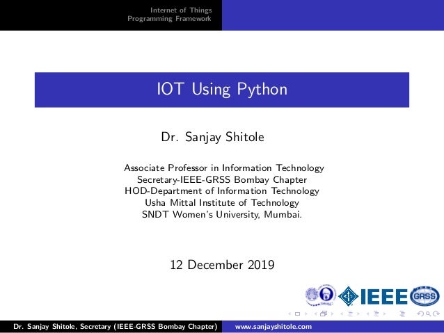 IoT with Python