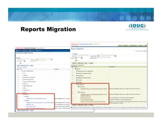 Reports Migration
 