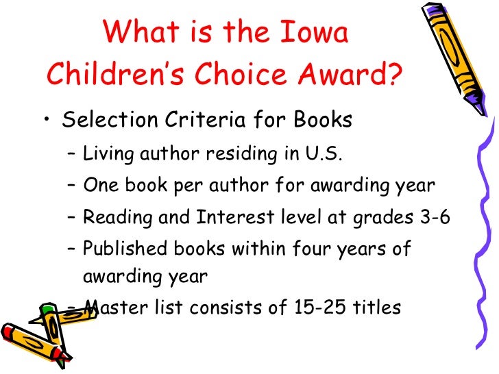 Iowa Children's Choice Award