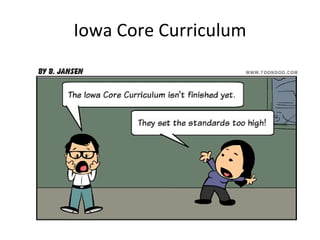 Iowa Core Curriculum 