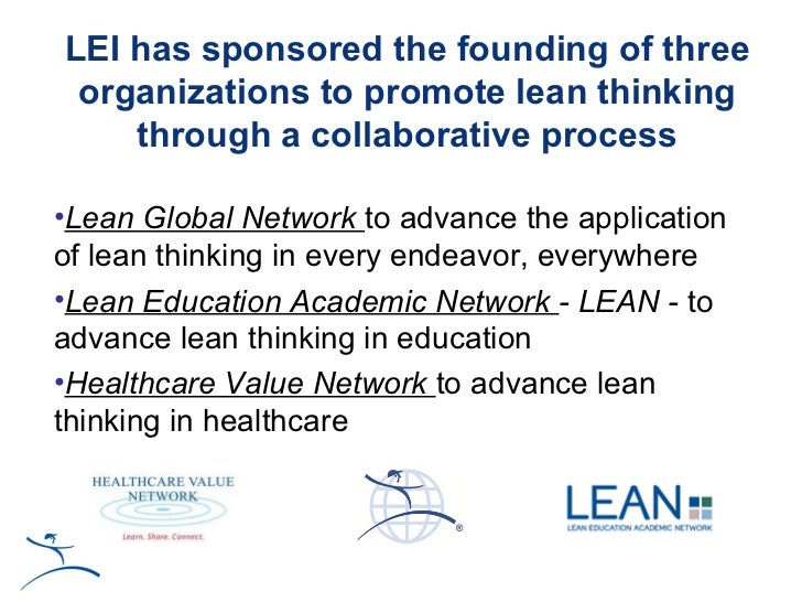 Lean Learning Iowa Lean Consortium Presentation