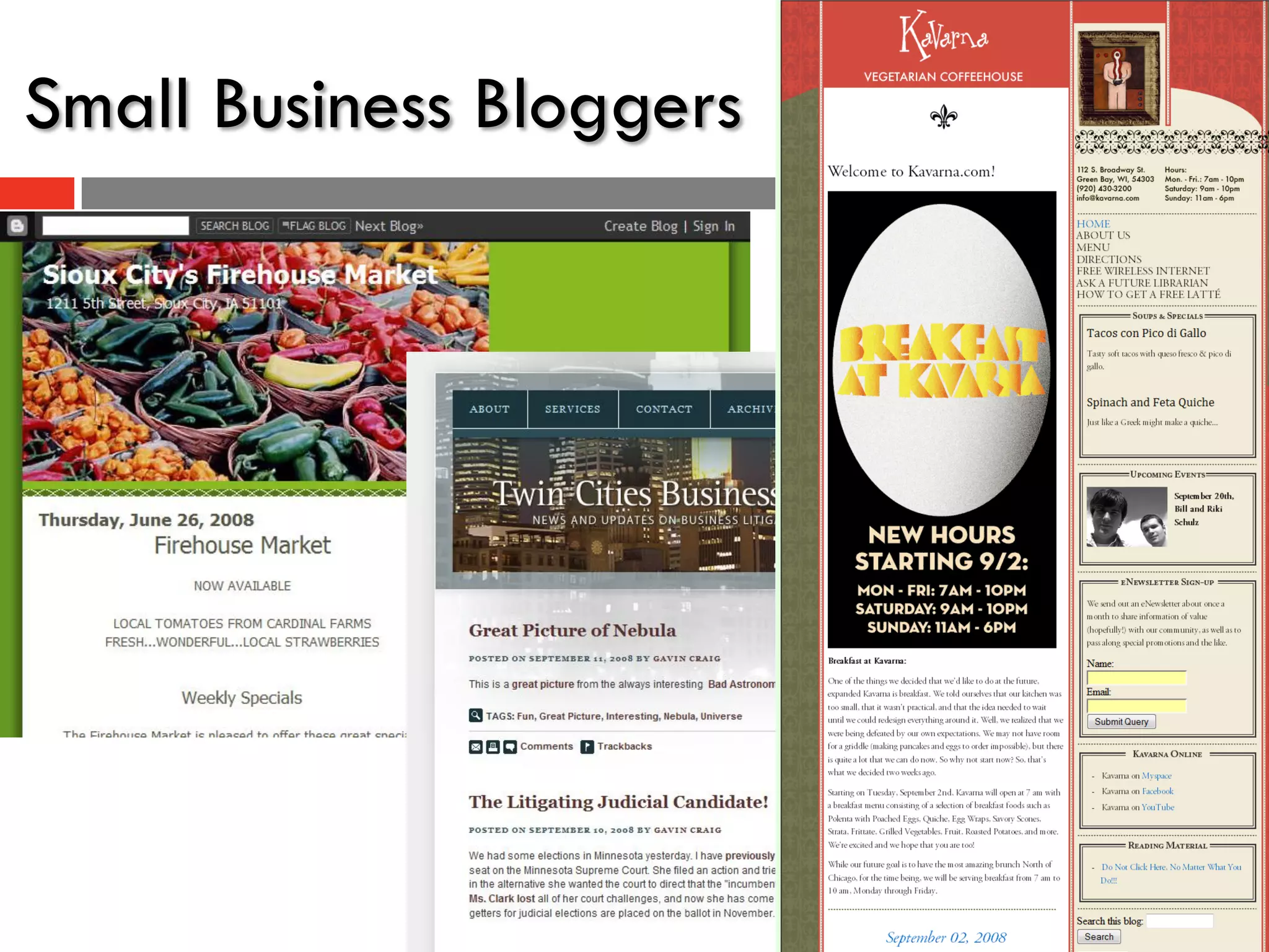 Marketech '09 - DesMoines, Iowa AMA - 1.7.09