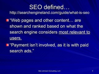 SEO, moble and more