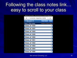 Following the class notes link… easy to scroll to your class 