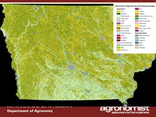 An overview of agronomy departments capabilities, what is being doing in international agriculture