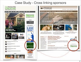Case Study - Cross linking sponsors 
84 
 