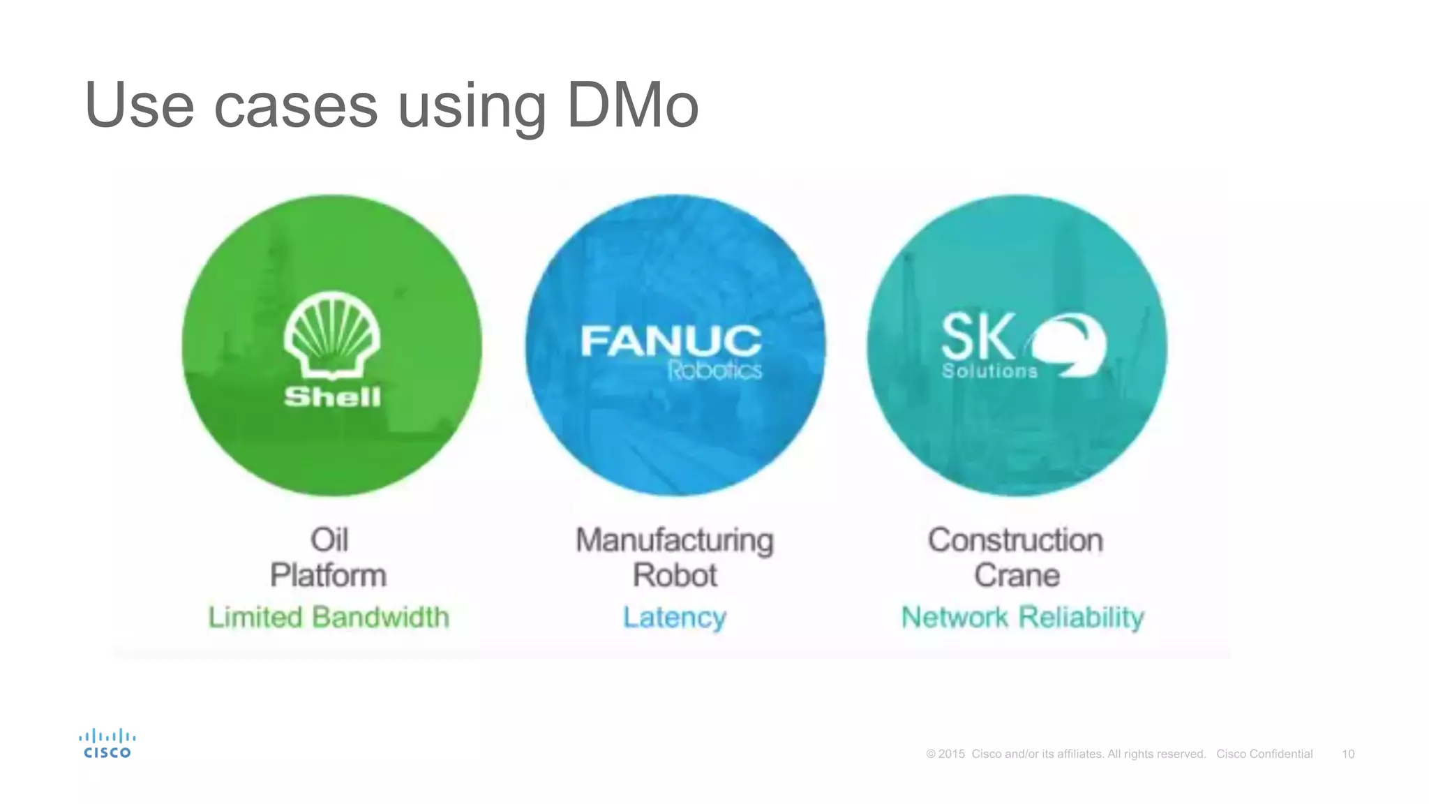 Use cases using DMo