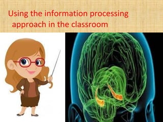 Using the information processing
approach in the classroom
 