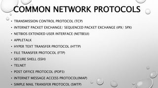 internet protocols | PPTX