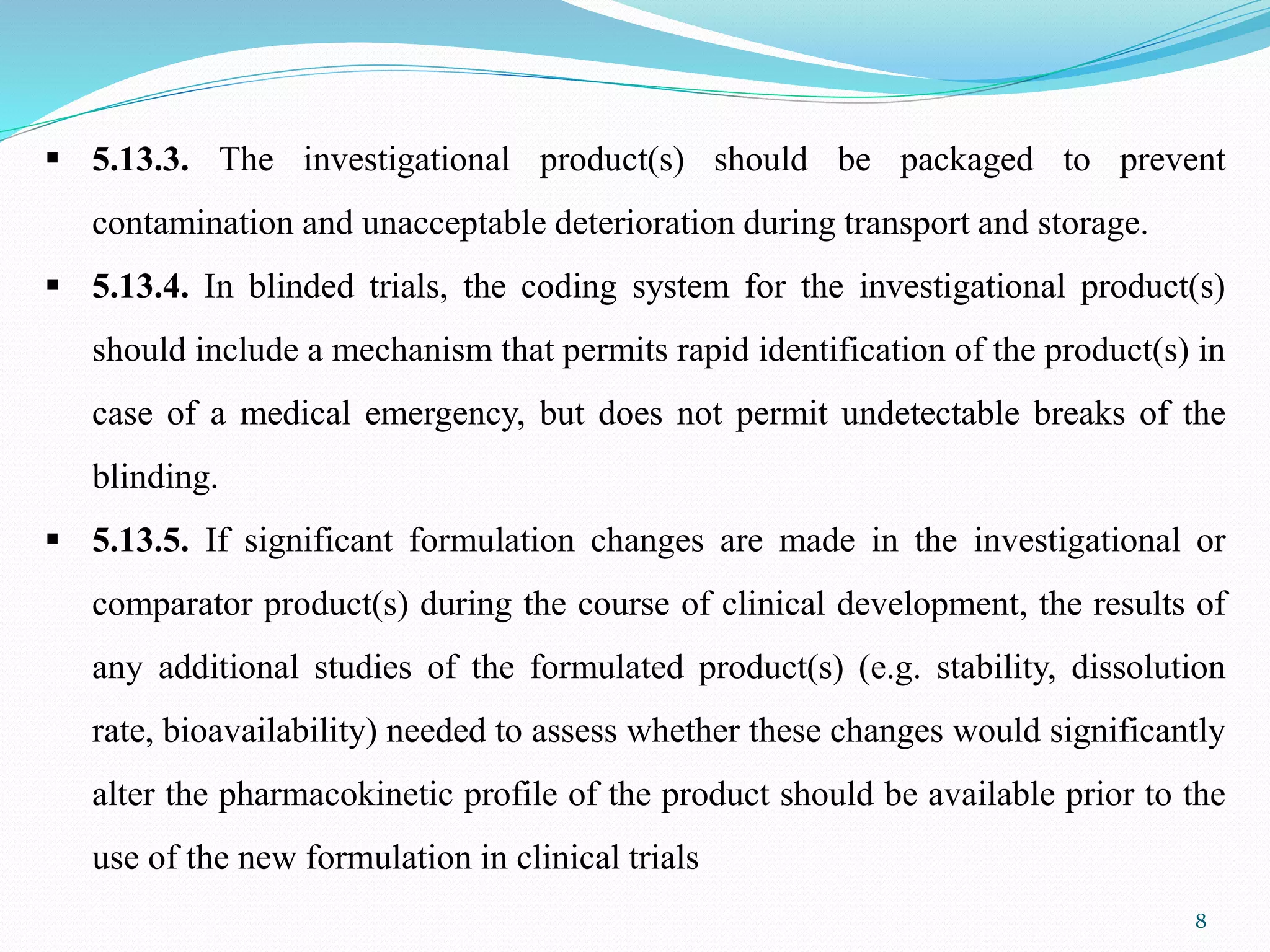 Investigational Product. | PPT