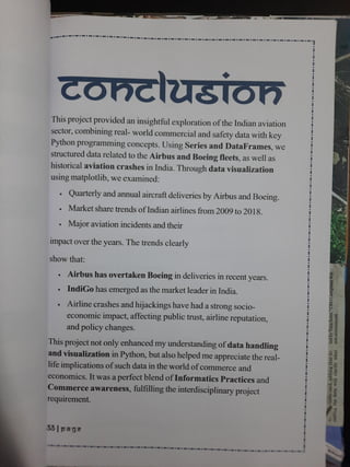 CLASS 12 IP PROJECT (Aviation Insights - Using Python & Pandas)