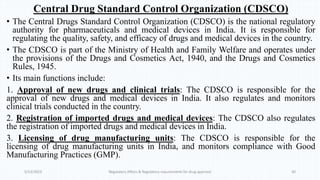 Regulatory affairs, Regulatory requirements for drug approval.pptx