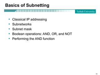 Subnet Function ip-address-subnet-mask-IPv4-subneting.ppt