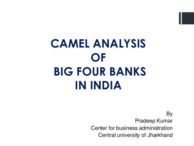 research paper on camels analysis of banks